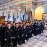 В честь Дня воинской славы в Александро-Невском соборе прошел торжественный молебен с участием кадетов