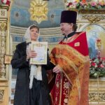 Награждение участников волонтерского движения Александро-Невского собора